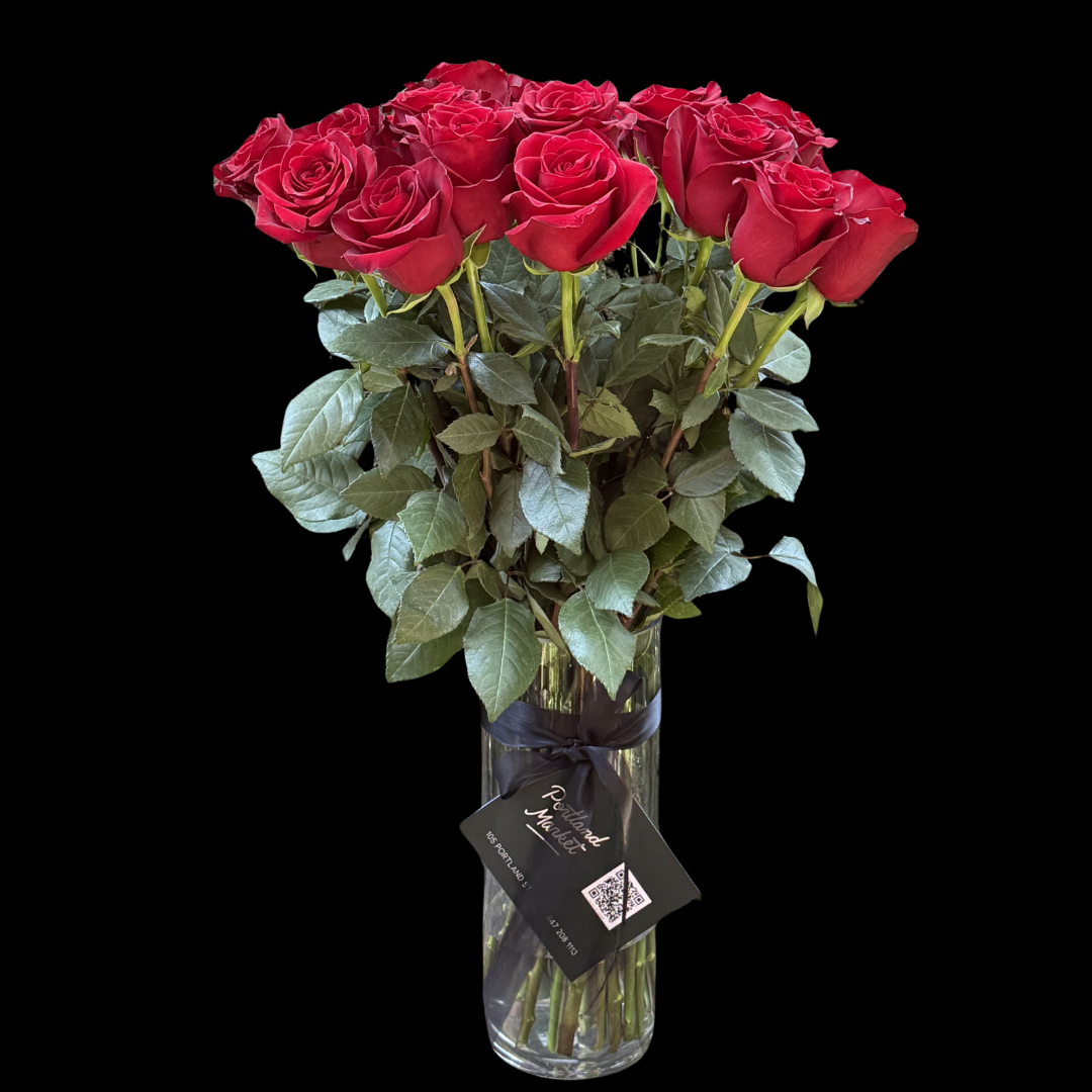Classic Roses - In VIEW CART add date & time for pickup or Delivery