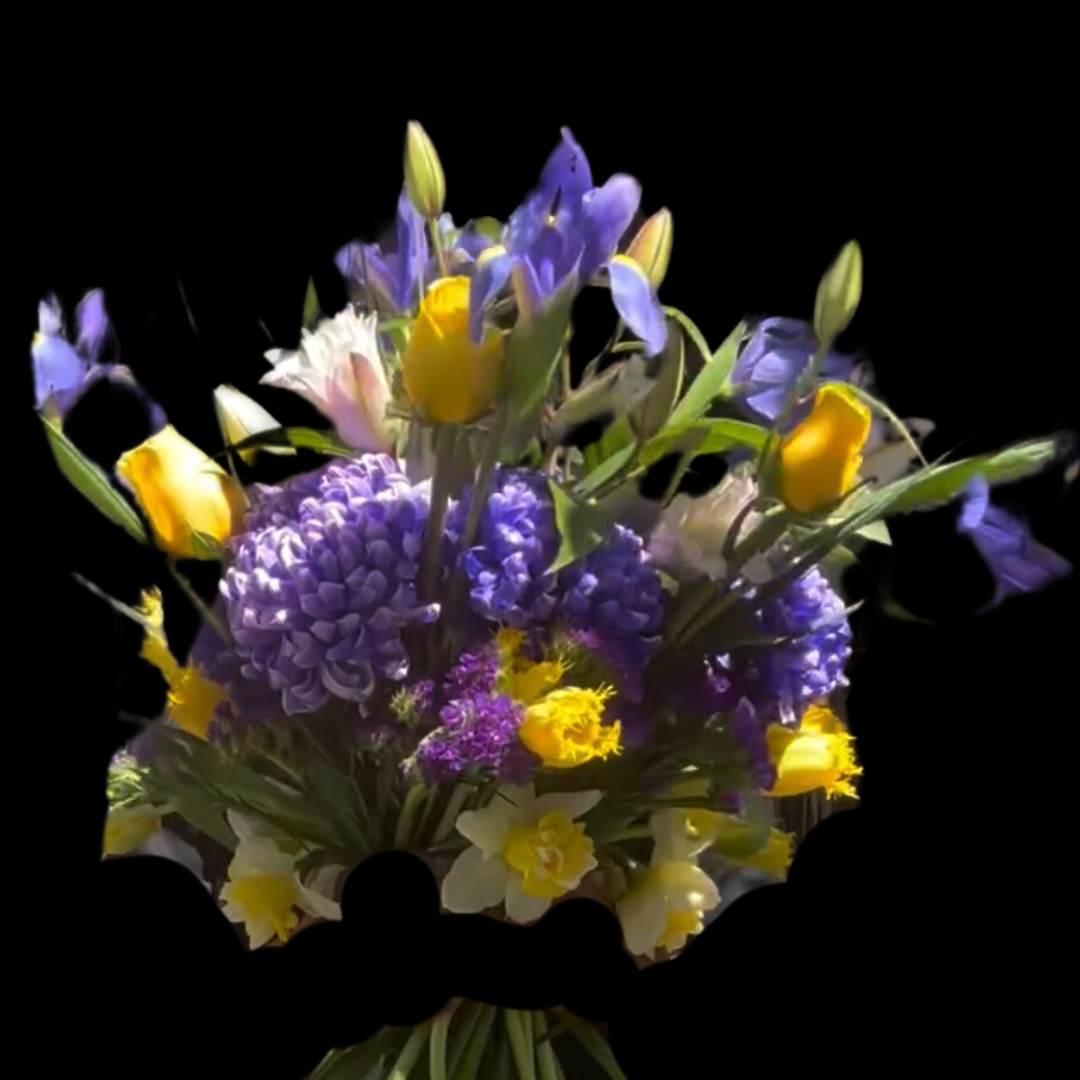 Portland Market: Toronto Florist & Gift Shop. Freshly arranged bouquets with tulips, lilies, chrysanthemum and iris for mother's day