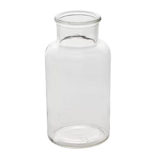 Add-On: Glass Billy Bottle for Small Bouquets
Elevate your bouquet with our 3.25" x 6.25" glass Billy bottle. This elegant vessel is perfect for showcasing small arrangements, adding charm to any space. A beautiful accent for your home or a thoughtful gift, it highlights the natural beauty of your flowers.