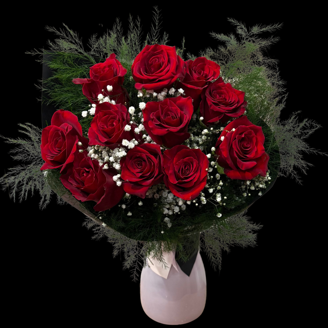 Classic Roses - In VIEW CART add date & time for pickup or Delivery
