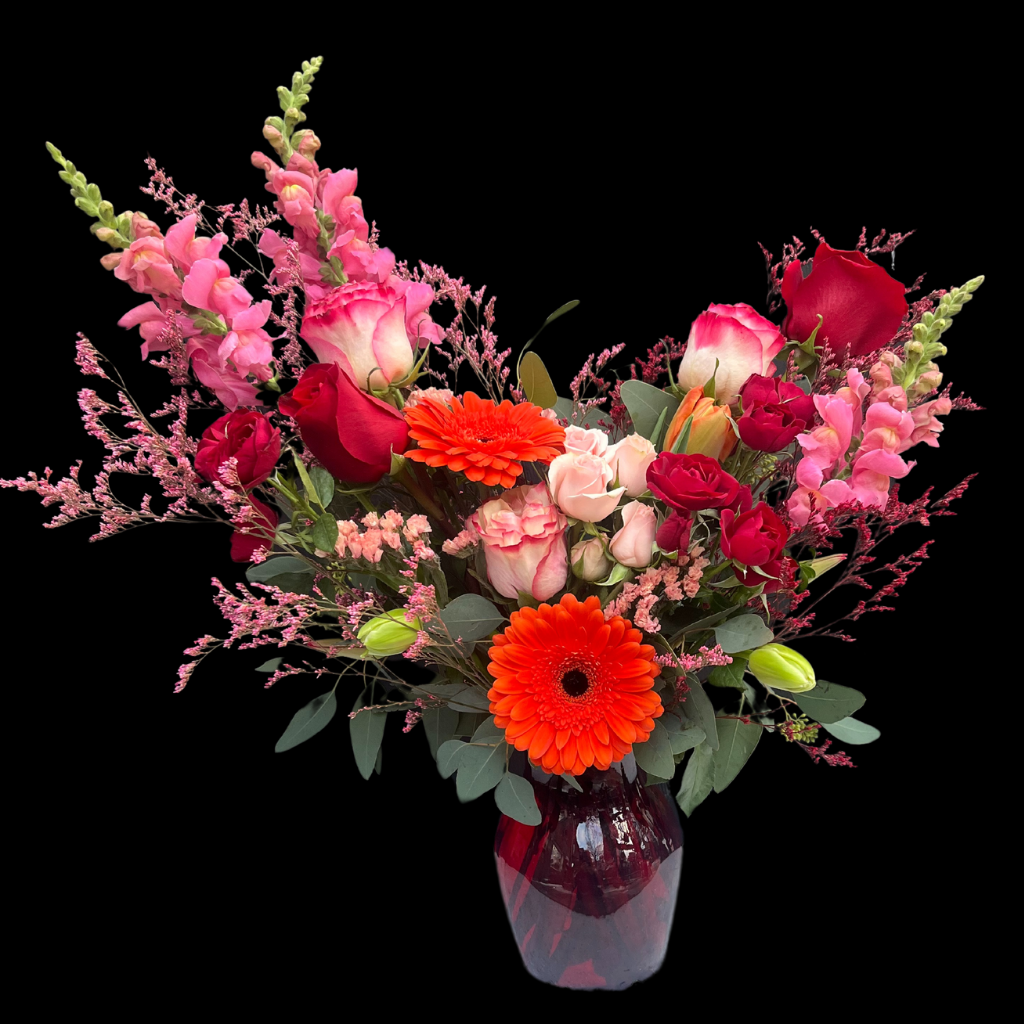 Mother's Day bouquet -
 luxury roses with seasonal flowers – an elegant arrangement perfect for Valentine's Day, anniversaries, birthdays, or any romantic occasion. Ideal for those seeking premium, timeless floral gifts