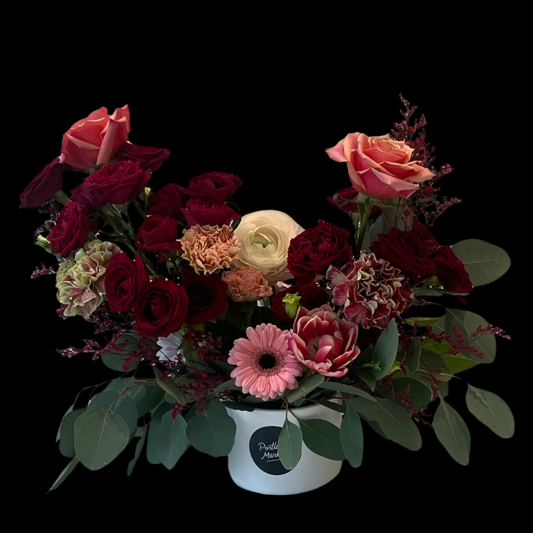 Studio Floral Arrangement & Centrepiece with Vase