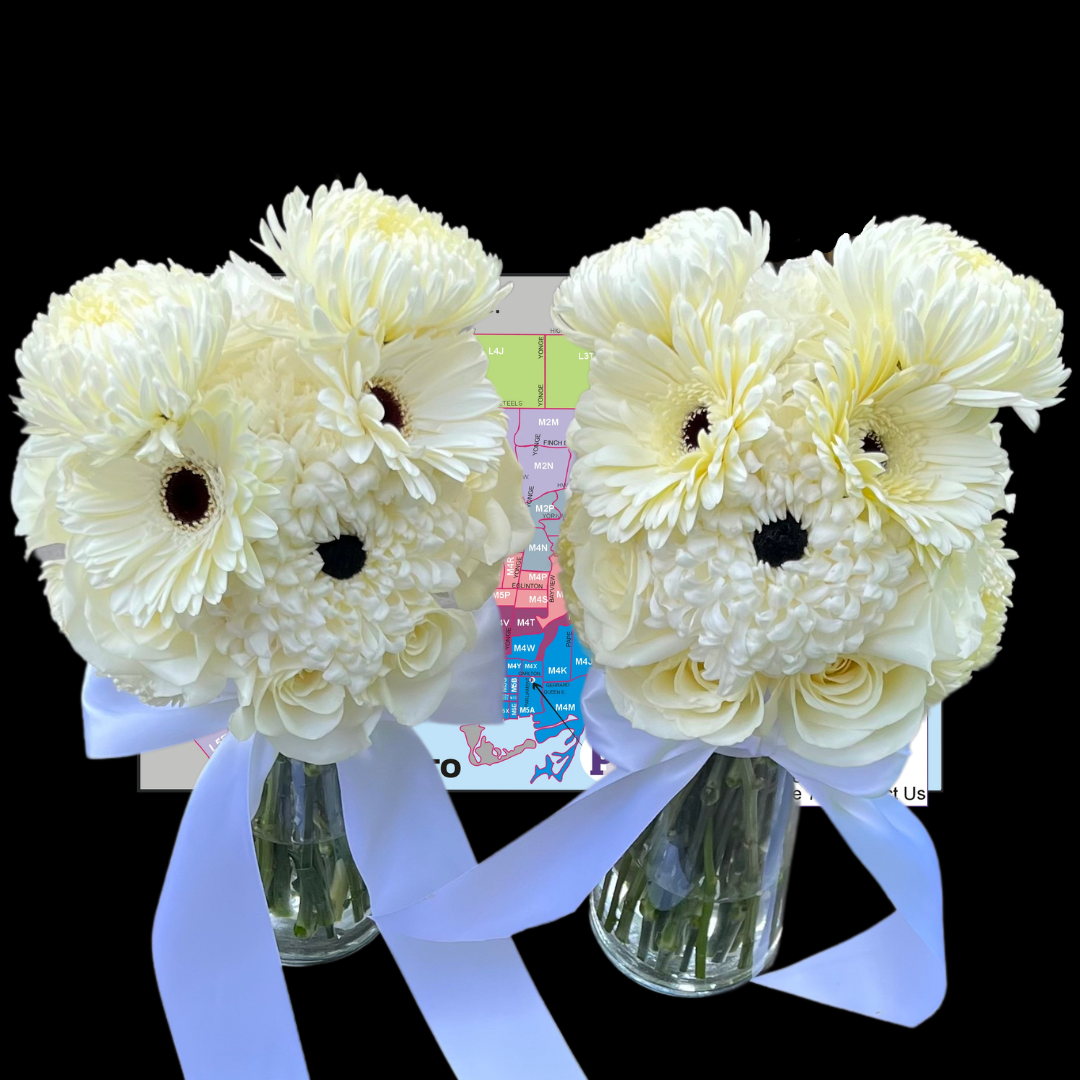 Puppy lovers' flowers Bouquets