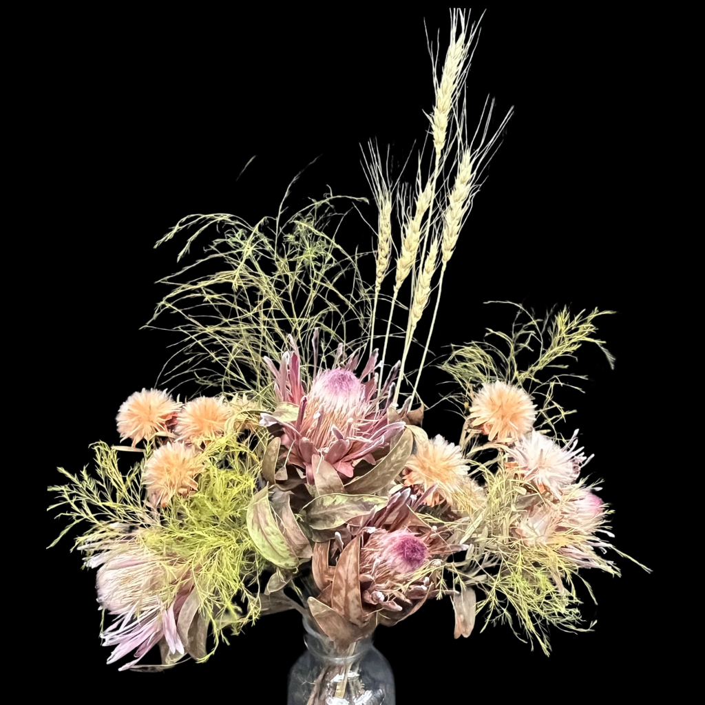 DRIED FLOWER BOUQUET,